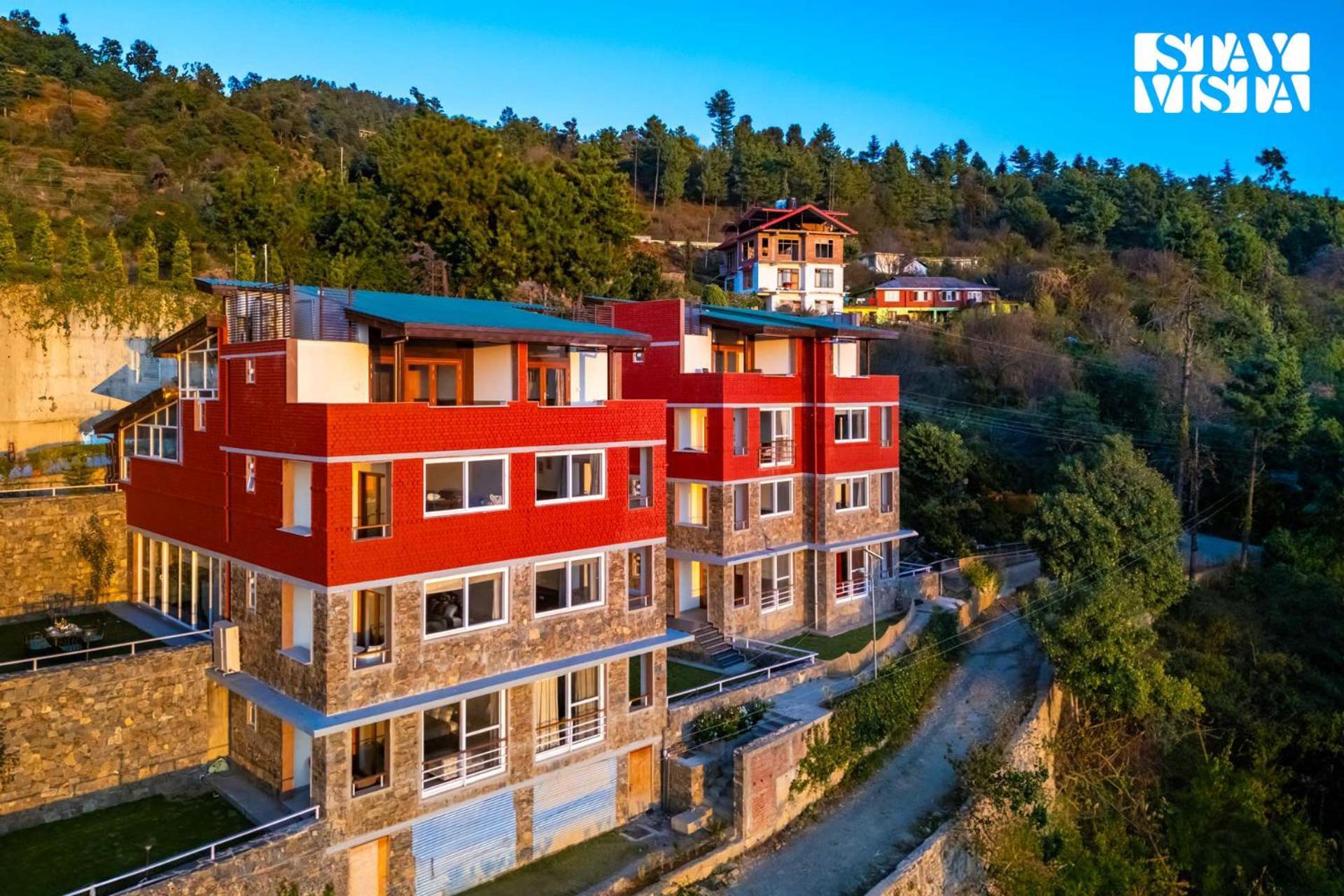 Stayvista At Orchards - Elysium Estate With Wifi, Bonfire Simlá Kültér fotó