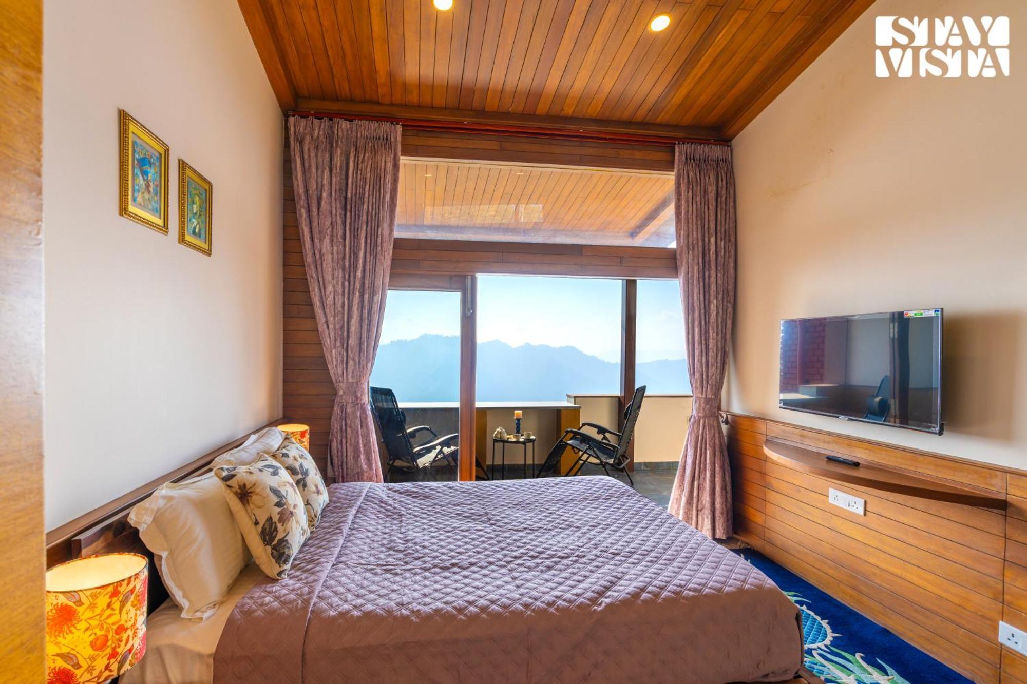 Stayvista At Orchards - Elysium Estate With Wifi, Bonfire Simlá Kültér fotó
